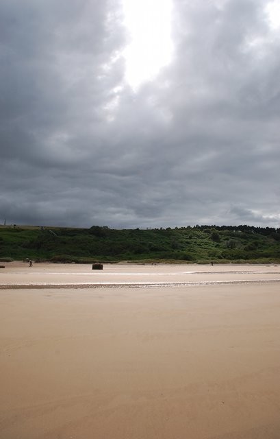 the beach